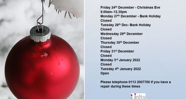 Is The Bank Open The Day After Christmas 2022 Christmas And New Year Closure - Blog - Unity Homes & Enterprise